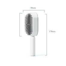 Load image into Gallery viewer, Self Cleaning Anti-Static Hair Brush