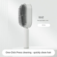 Load image into Gallery viewer, Self Cleaning Anti-Static Hair Brush