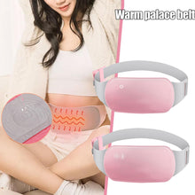 Load image into Gallery viewer, Electric Heated Hot Compress Belt Massager